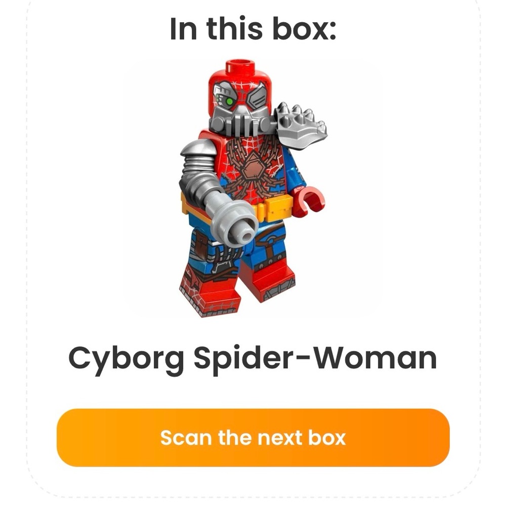 🌟2 for $14 🌟NWT LEGO Spider-Man Minifigures Pack Cyborg Wonder Woman